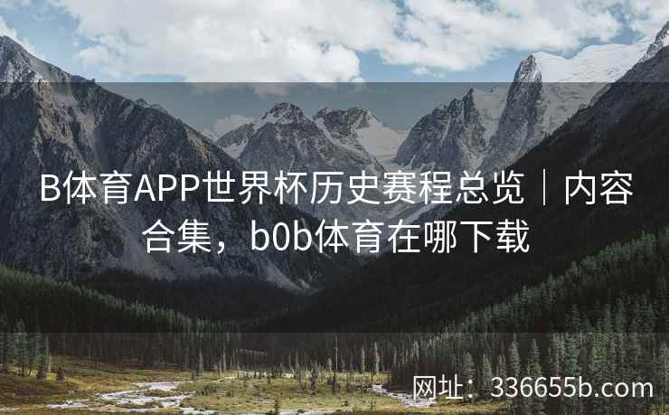 B体育APP世界杯历史赛程总览|内容合集,b0b体育在哪下载