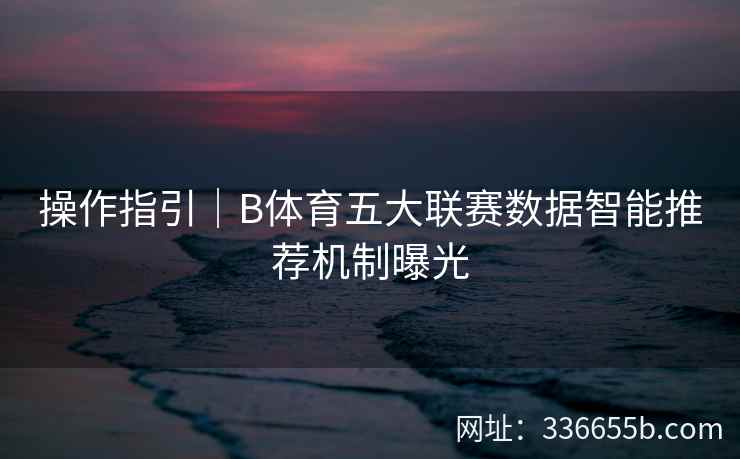 操作指引|B体育五大联赛数据智能推荐机制曝光